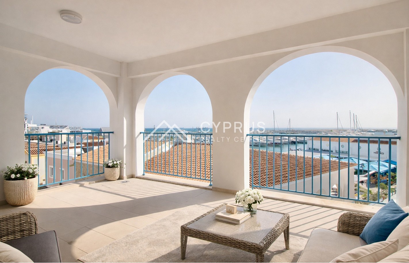 Односпальные апартаменты в Лимассоле, Limassol Marina - фото 2