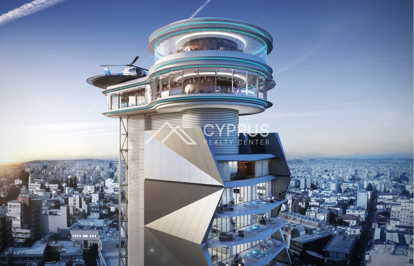 Three bedroom apartment in Limassol, Old Port