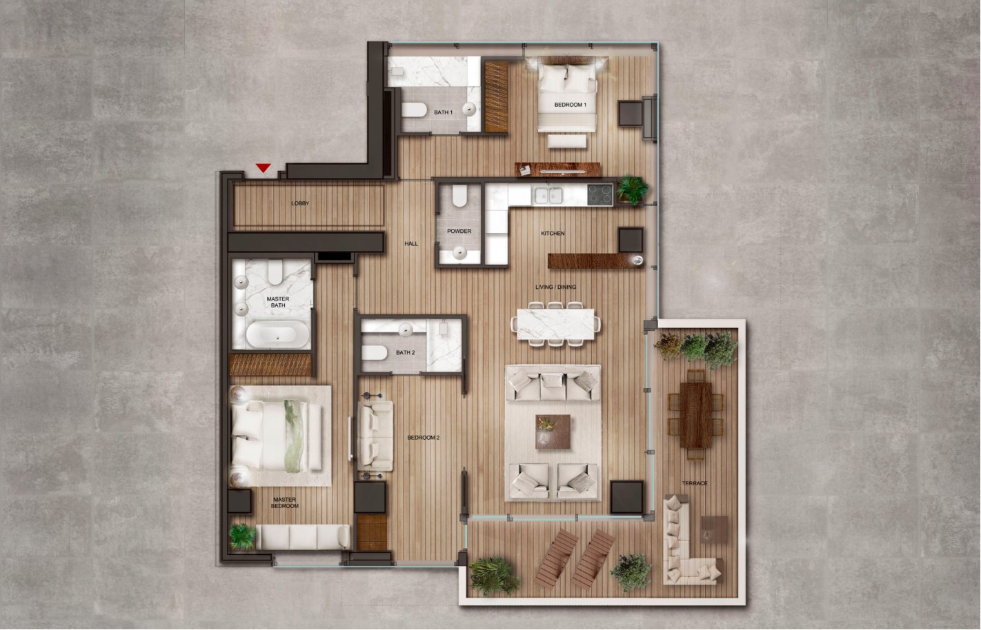 Двуспальные апартаменты в Лимассоле, Agios Tychonas - фото 26