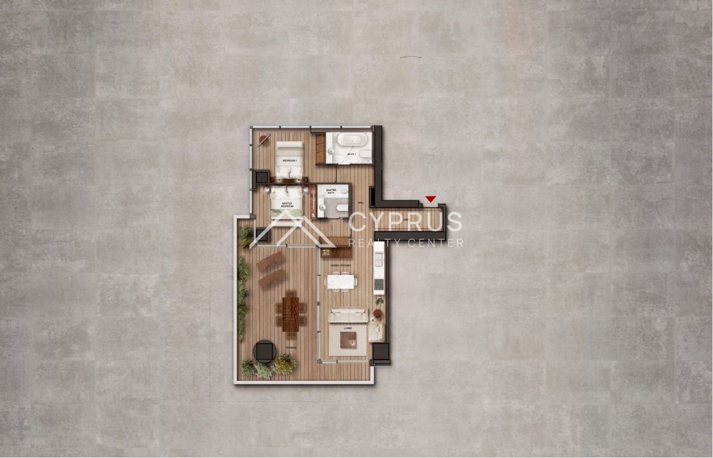 Four bedroom apartment in Limassol, East Beach - фото 10