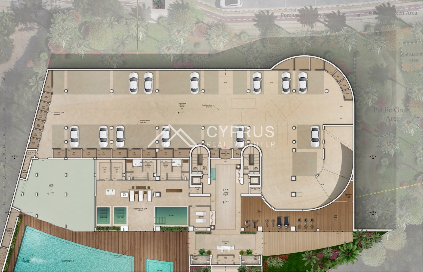 Three bedroom apartments in Limassol, Agios Tychonas - фото 8