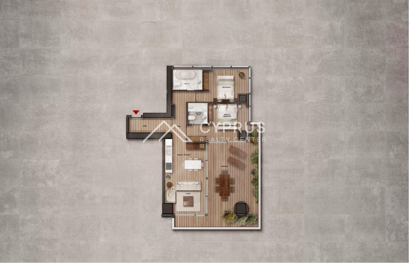 Three bedroom apartments in Limassol, Agios Tychonas - фото 9