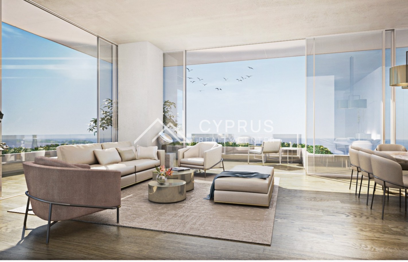 Three bedroom apartments in Limassol, Agios Tychonas - фото 17