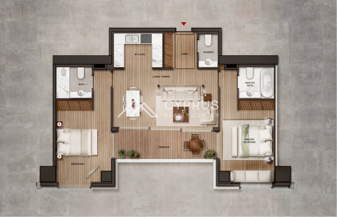 Four bedroom apartment in Limassol, East Beach - фото 5