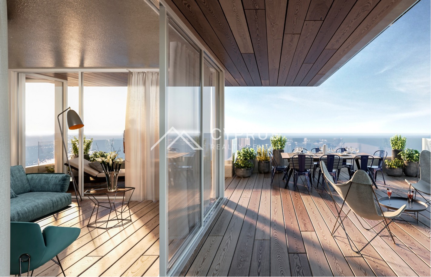 Three bedroom apartments in Limassol, Agios Tychonas - фото 14