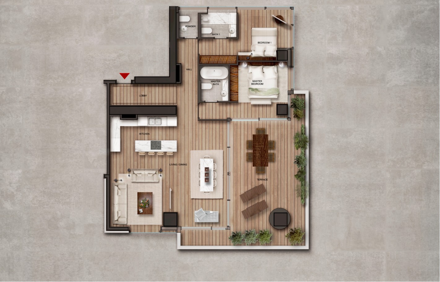 Трехспальные апартаменты в Лимассоле, Agios Tychonas - фото 28