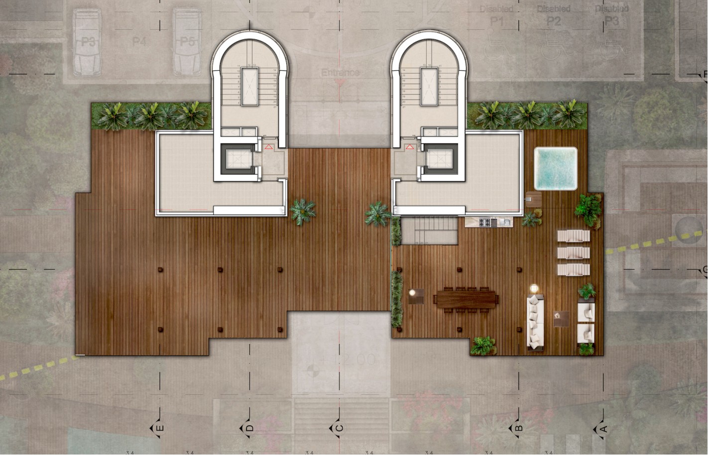 Трехспальные апартаменты в Лимассоле, Agios Tychonas - фото 31