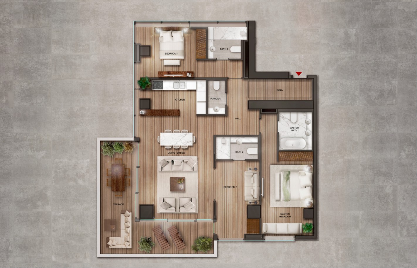 Апартаменты в Лимассоле с 4 спальнями, Agios Tychonas - фото 29