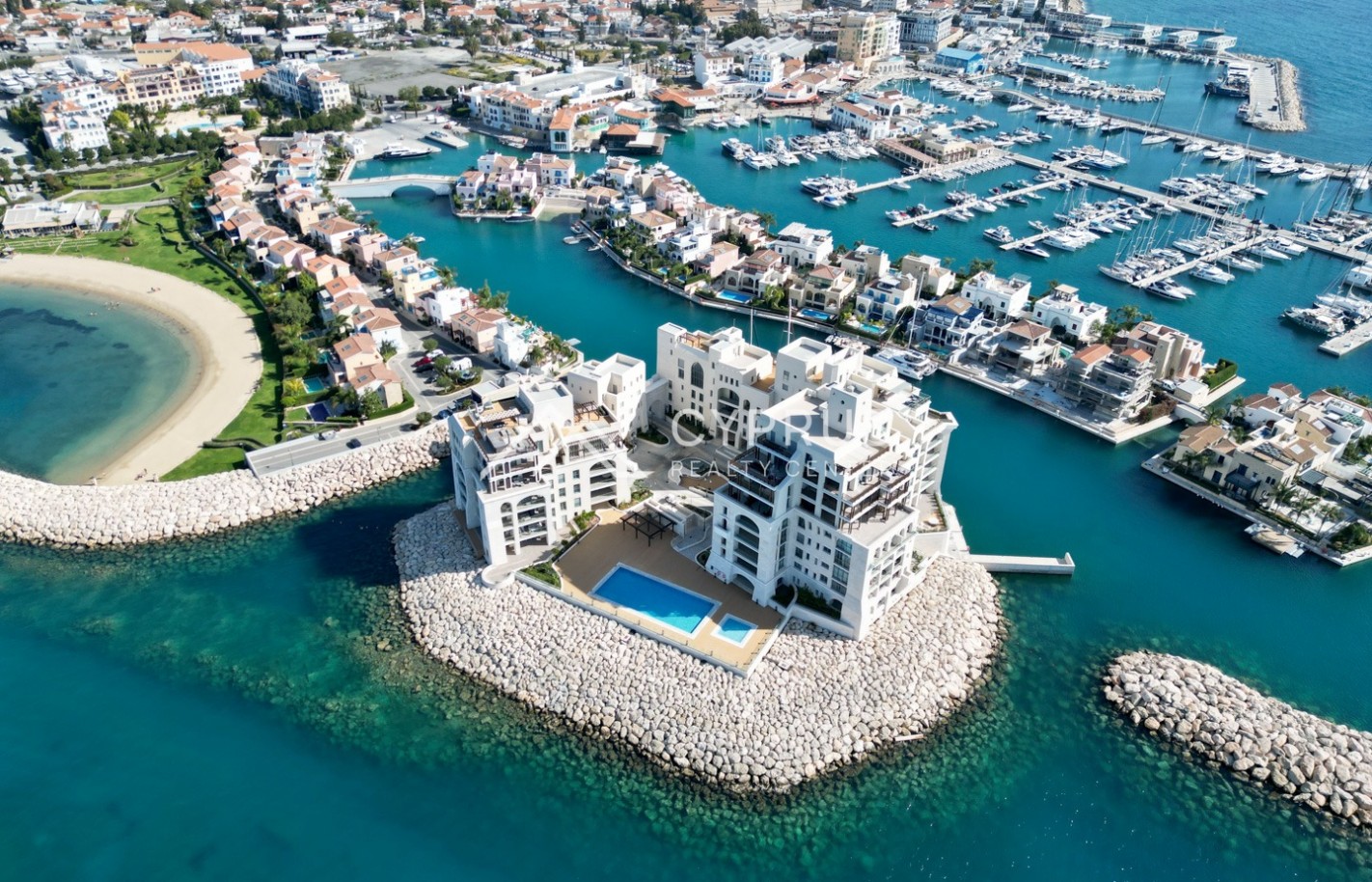 Апартаменты с 2 спальнями в Лимассоле, Limassol Marina - фото 3