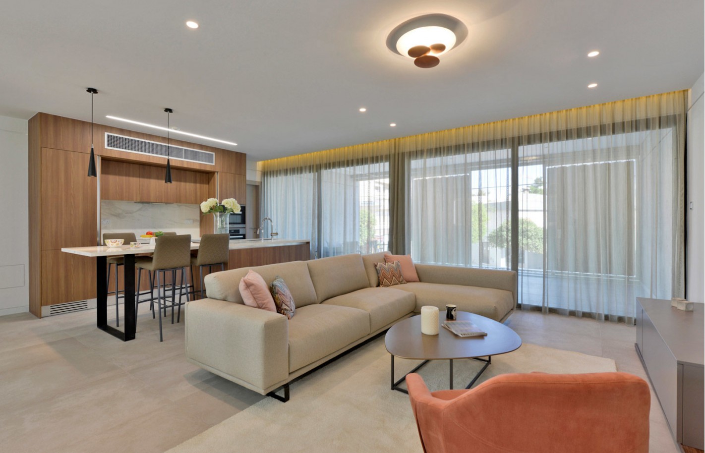 Three bedroom apartments in Limassol, Potamos Germasogeia