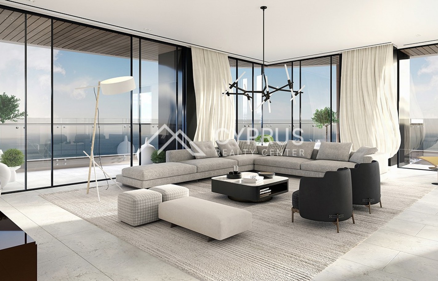 Apartment in Limassol with 2 bedrooms, City Center - фото 1