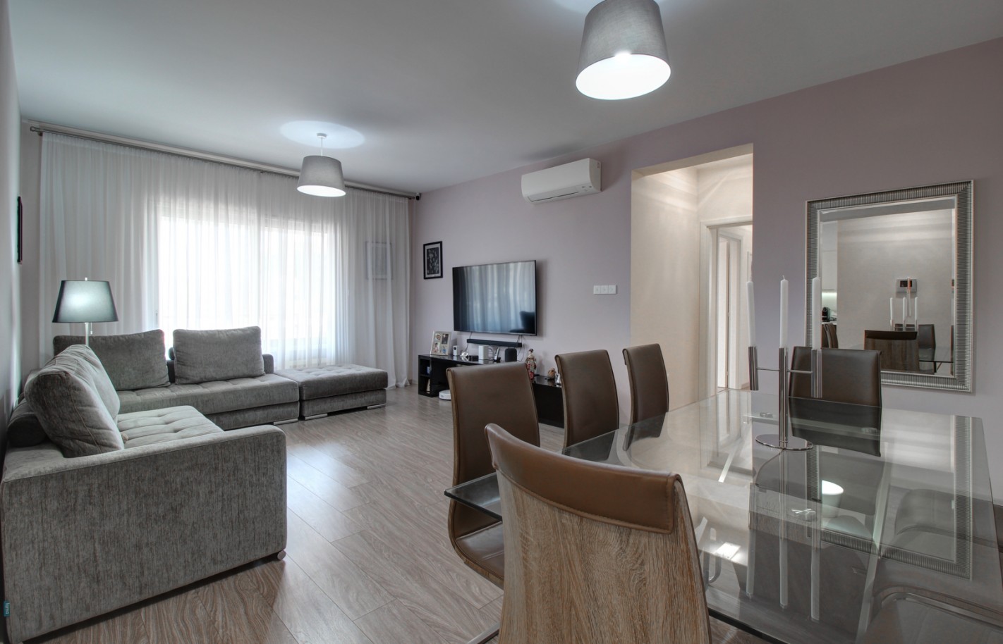 Роскошные апартаменты с 3 спальнями в Лимассоле, City Center