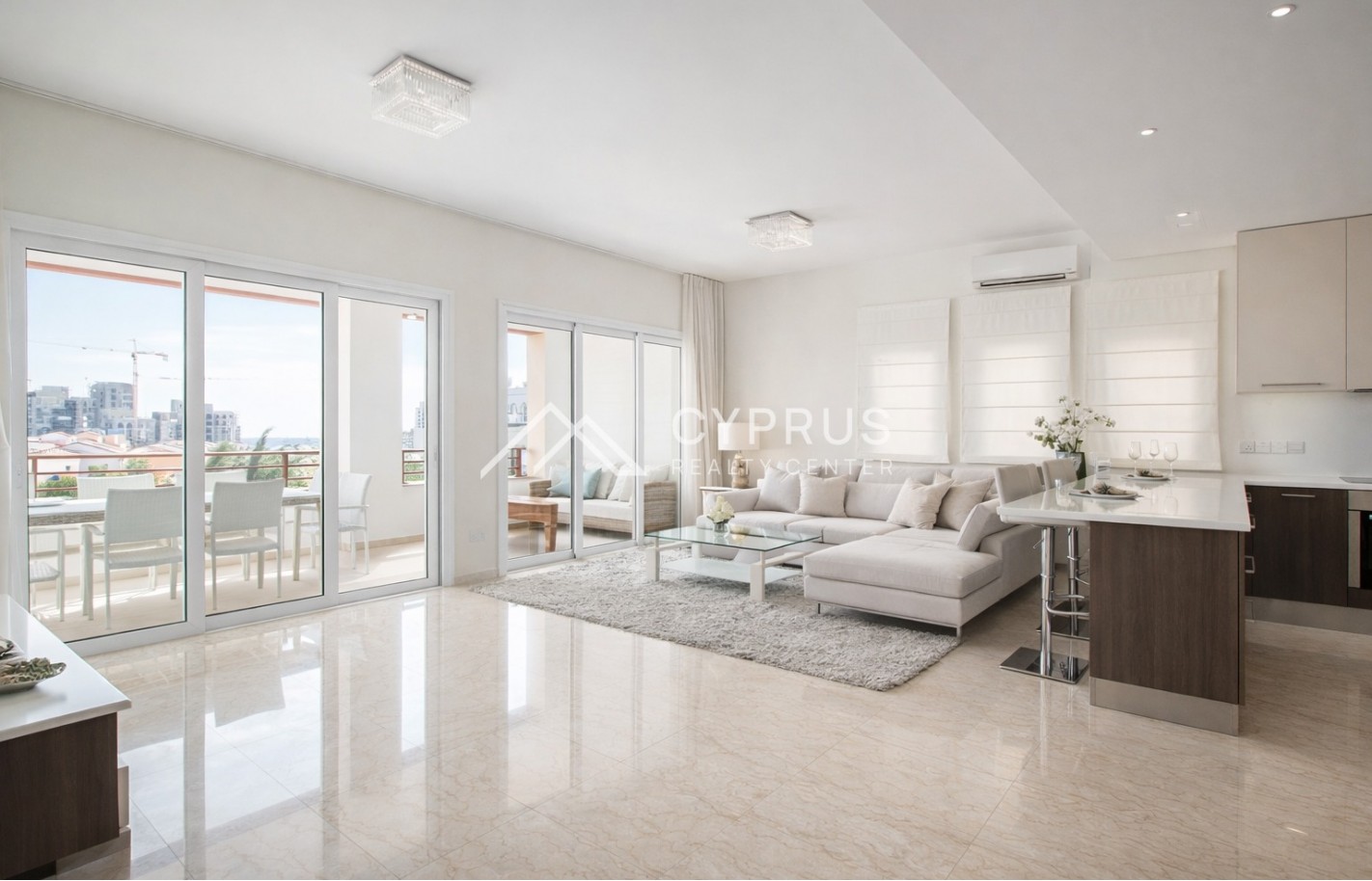 Двуспальные апартаменты в Лимассоле, Limassol Marina - фото 14