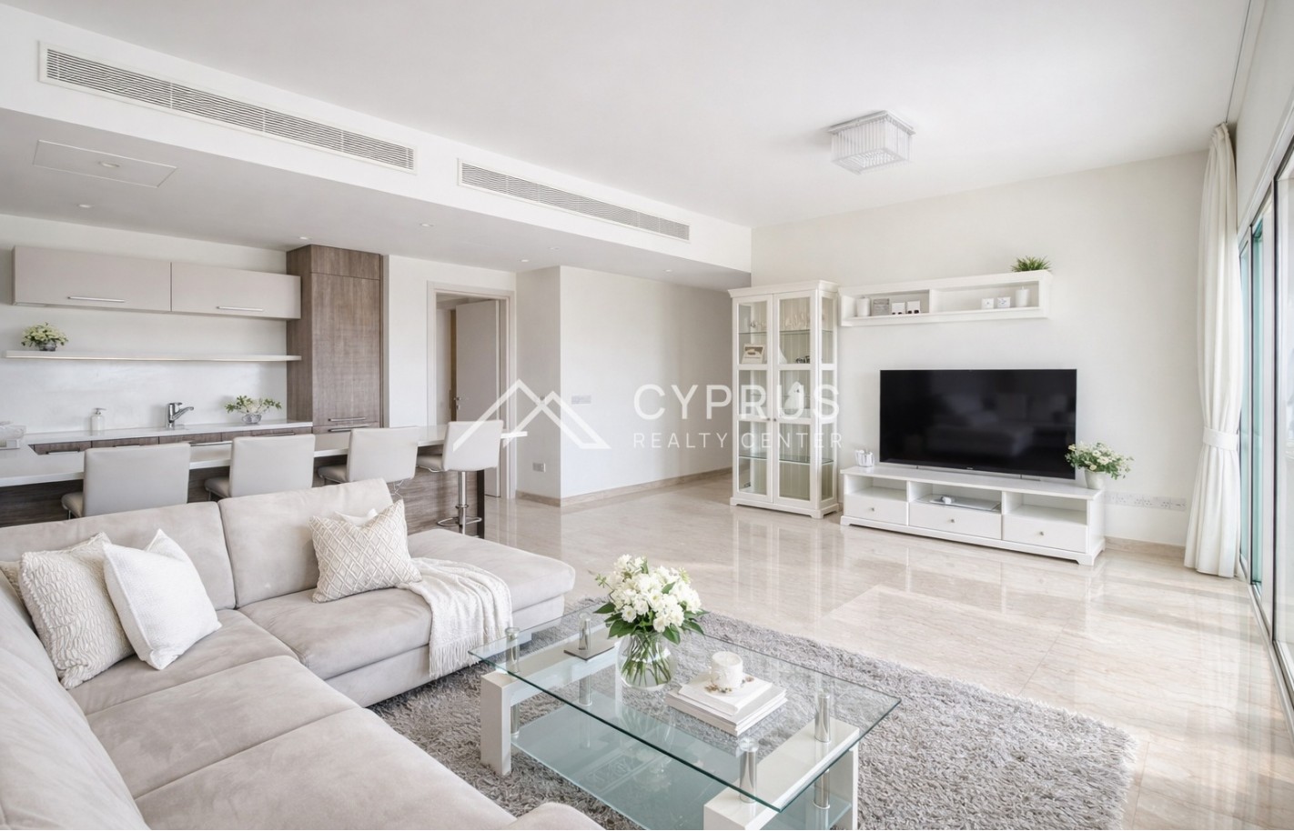 Двуспальные апартаменты в Лимассоле, Limassol Marina