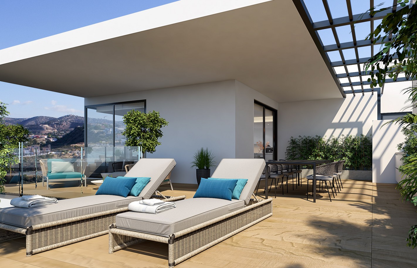 Двуспальные апартаменты в Лимассоле, Potamos Germasogeia - фото 11