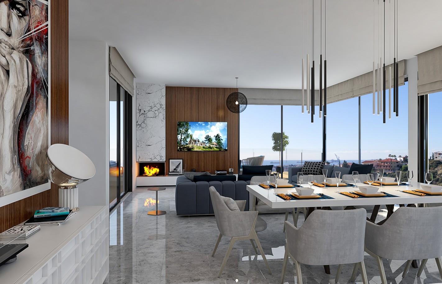 Трехспальные апартаменты в Лимассоле, Potamos Germasogeia - фото 14