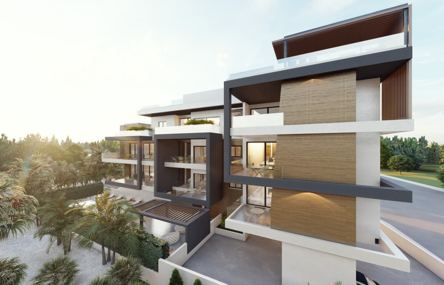 Three bedroom apartments in Limassol, Agios Athanasios