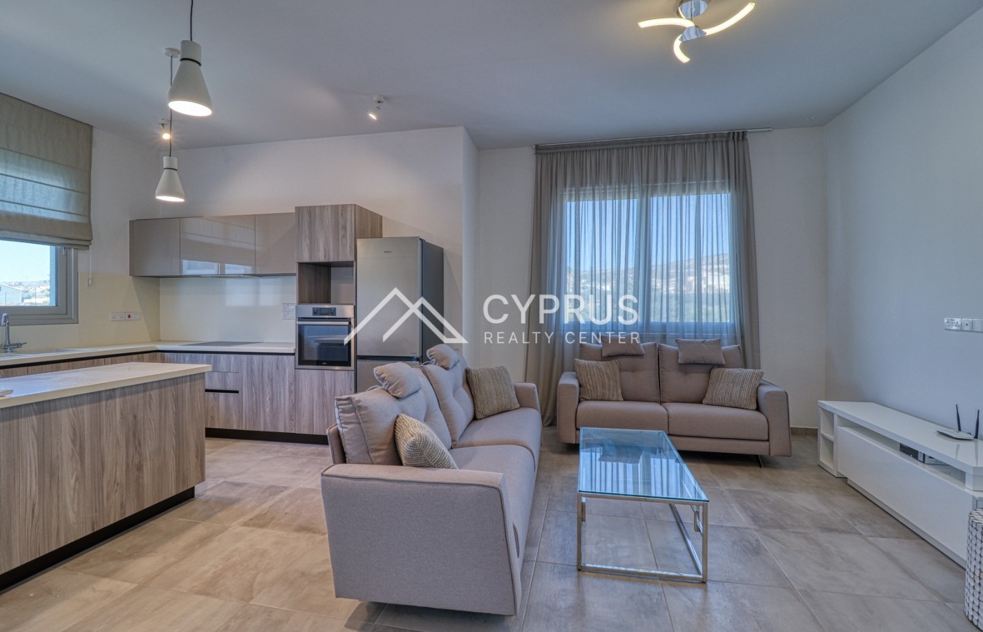 Двуспальные апартаменты в Лимассоле, Agios Tychonas - фото 1