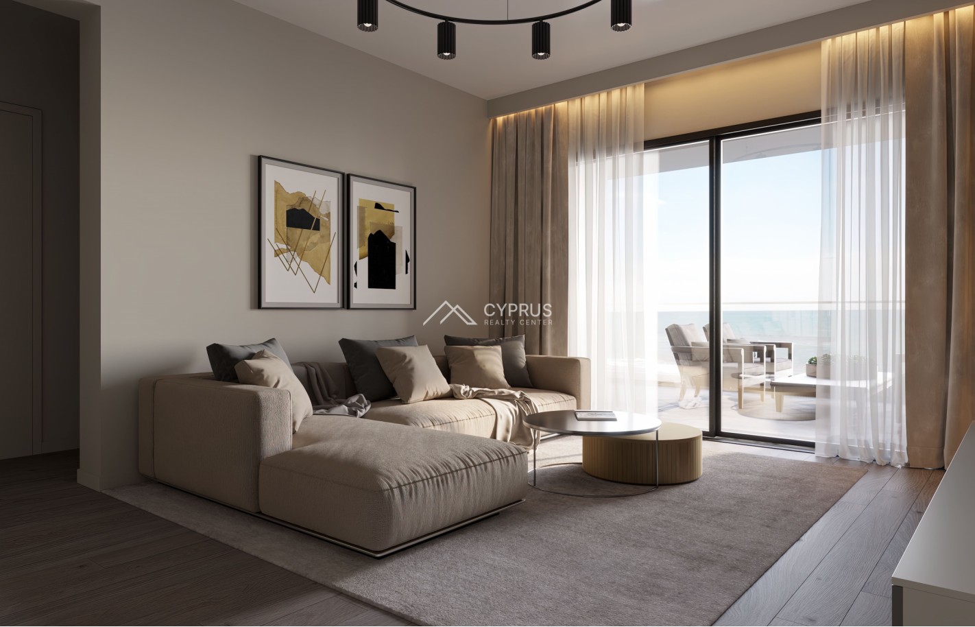 Односпальные апартаменты в Лимассоле, Agios Athanasios - фото 1