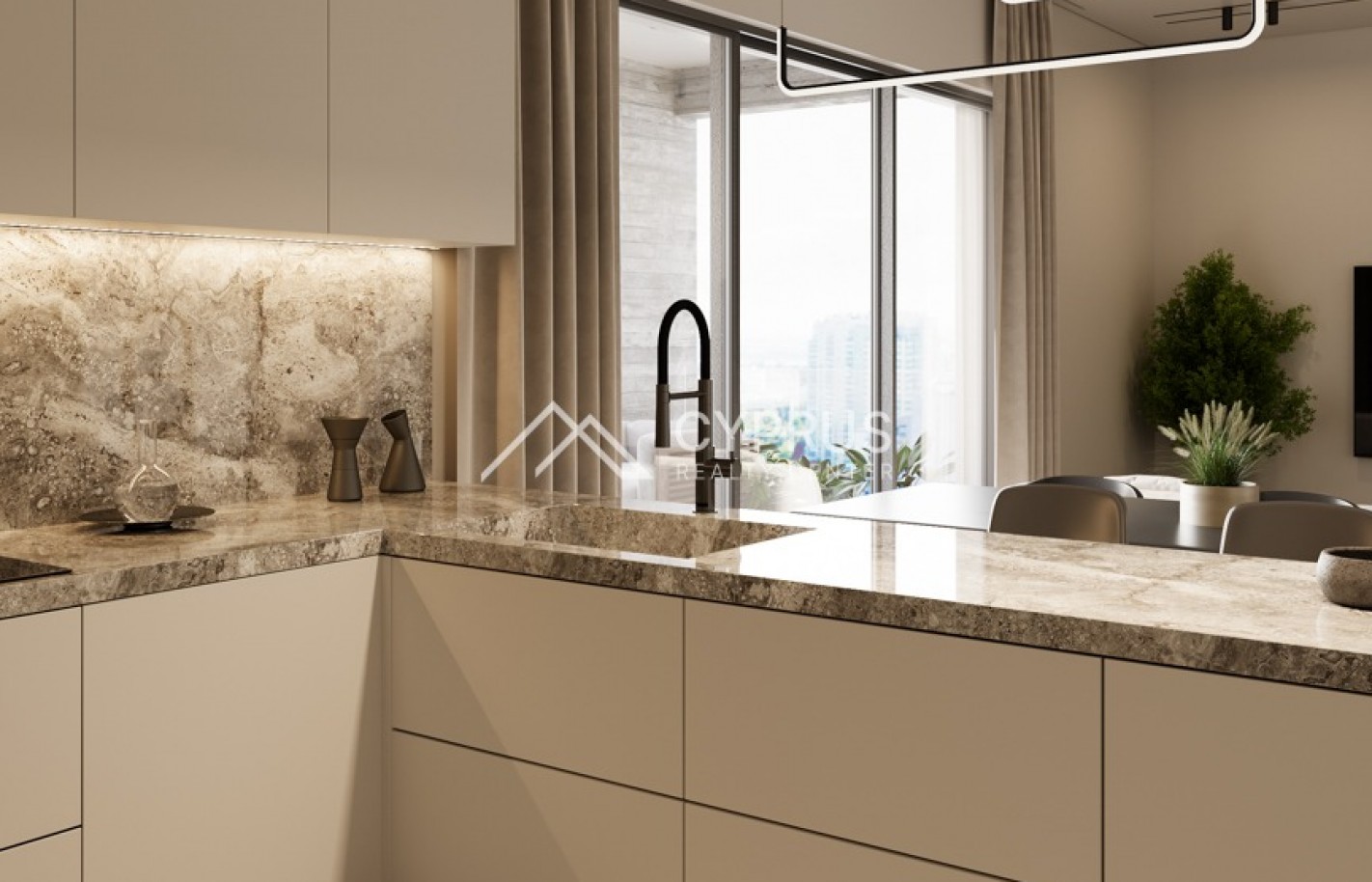 Two bedroom apartments in Limassol, Potamos Germasogeia - фото 4