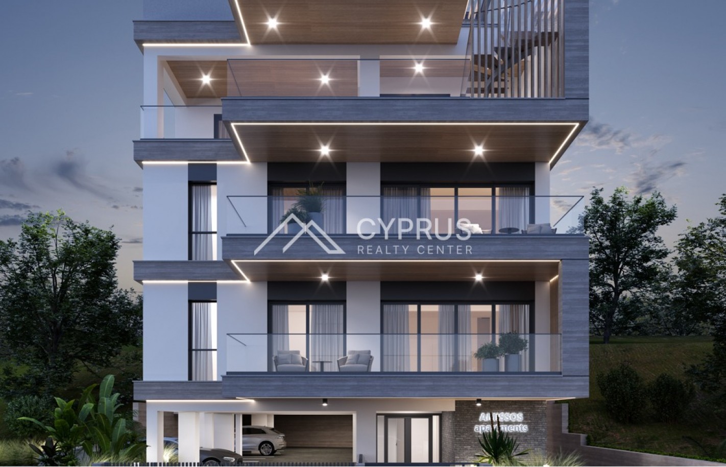 Двуспальные апартаменты в Лимассоле, Germasogeia - фото 16