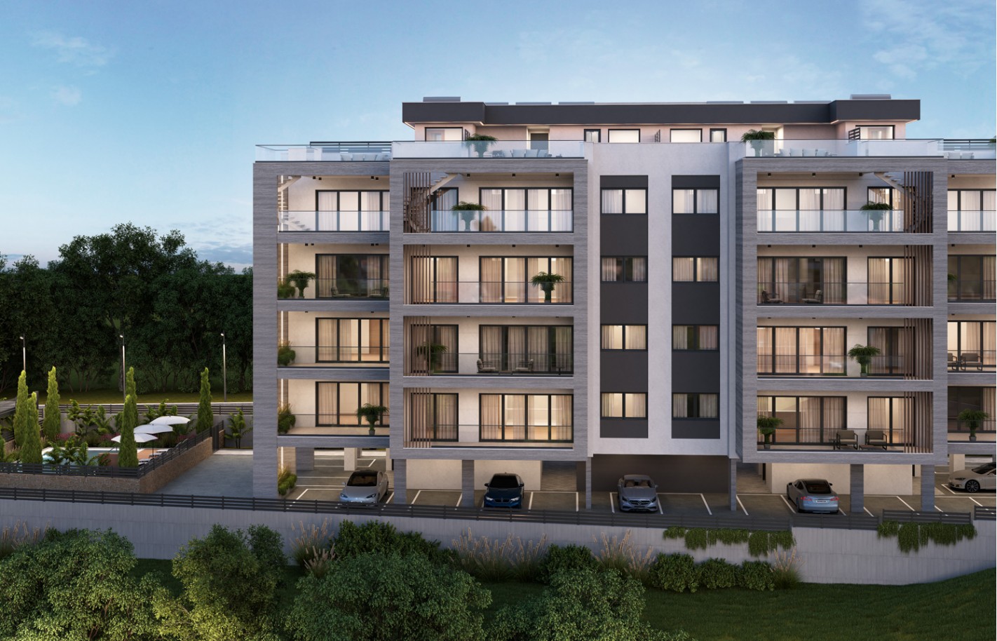 Трехспальные апартаменты в Лимассоле, Germasogeia - фото 21