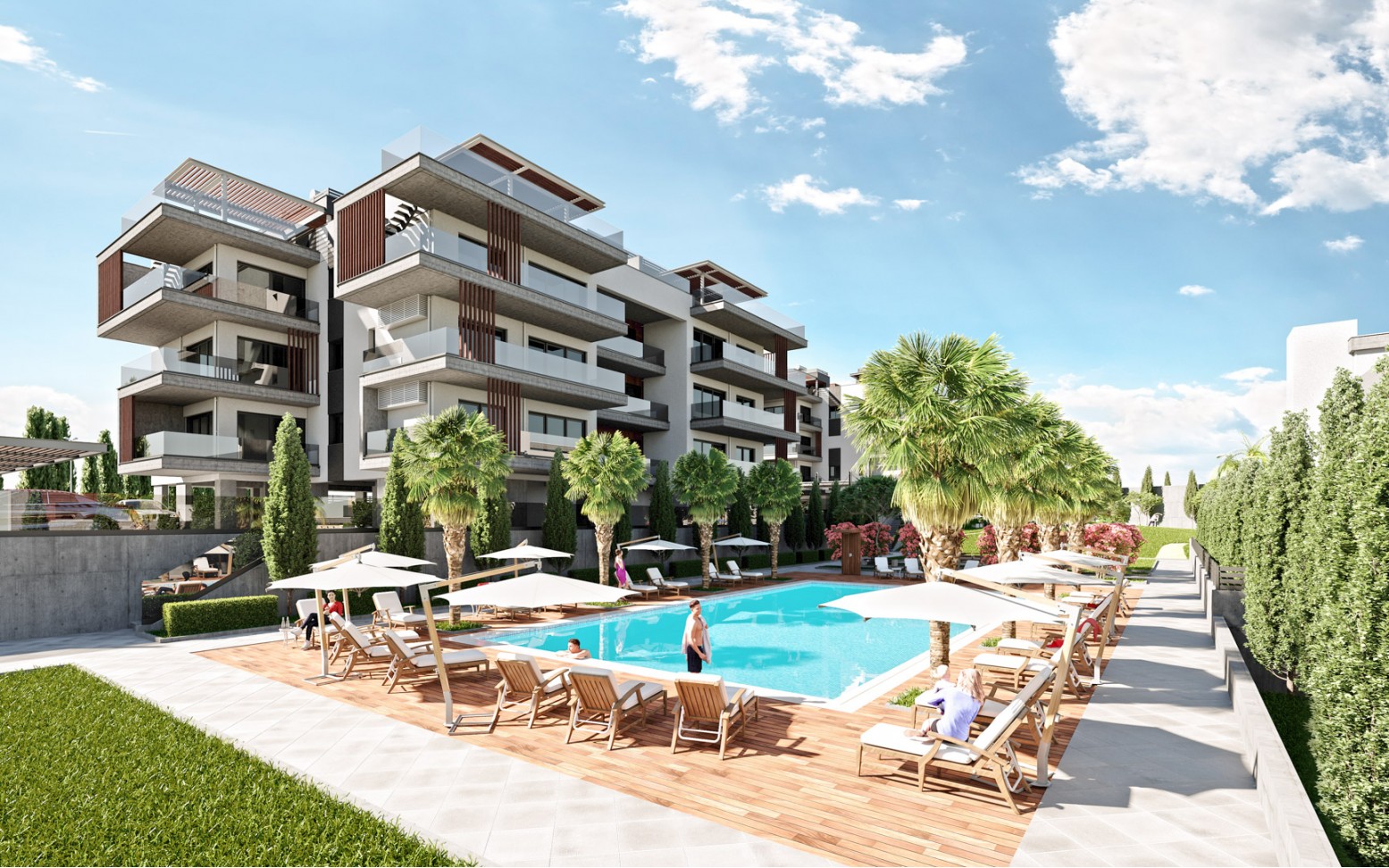 Two bedroom apartment in Limassol, Mouttagiaka