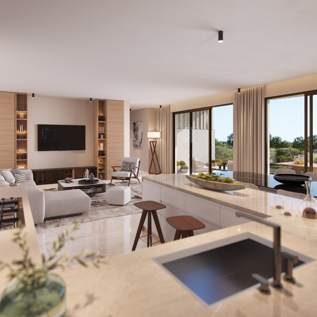 Two bedroom apartments in Limassol, Limassol Greens