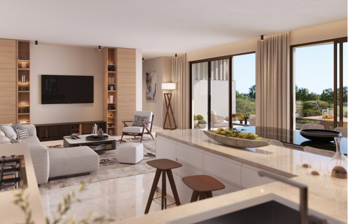 Двуспальные апартаменты в Лимассоле, Limassol Greens