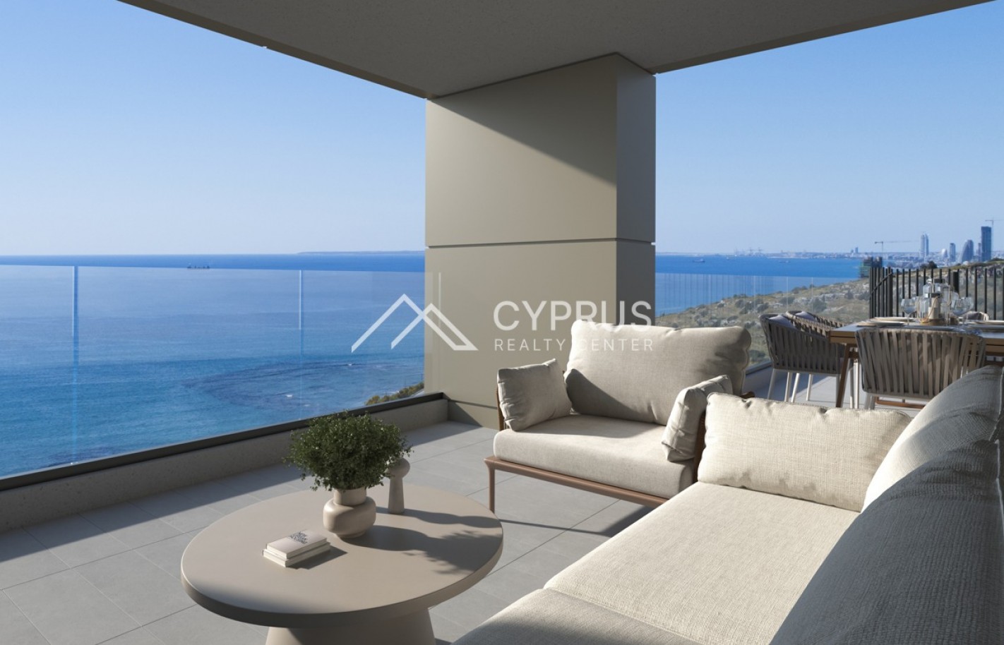 Трехспальные апартаменты в Лимассоле, Amathusia - фото 5