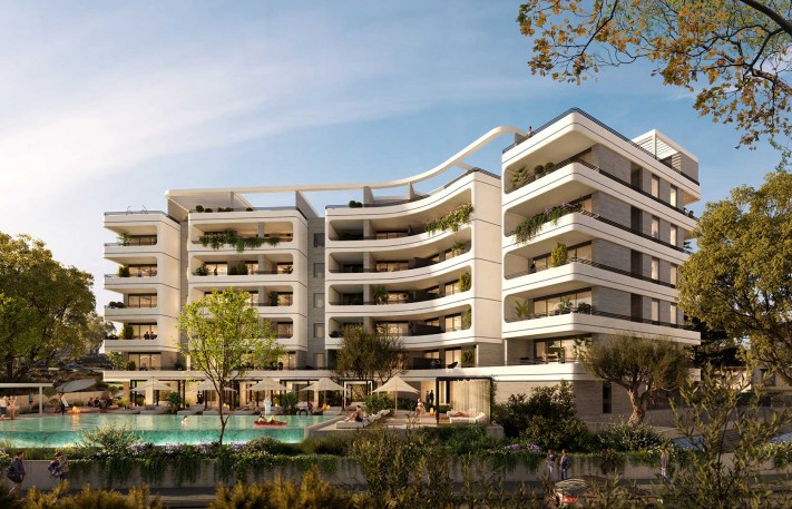 Апартаменты в Лимассоле с 3 спальнями, Agios Tychonas