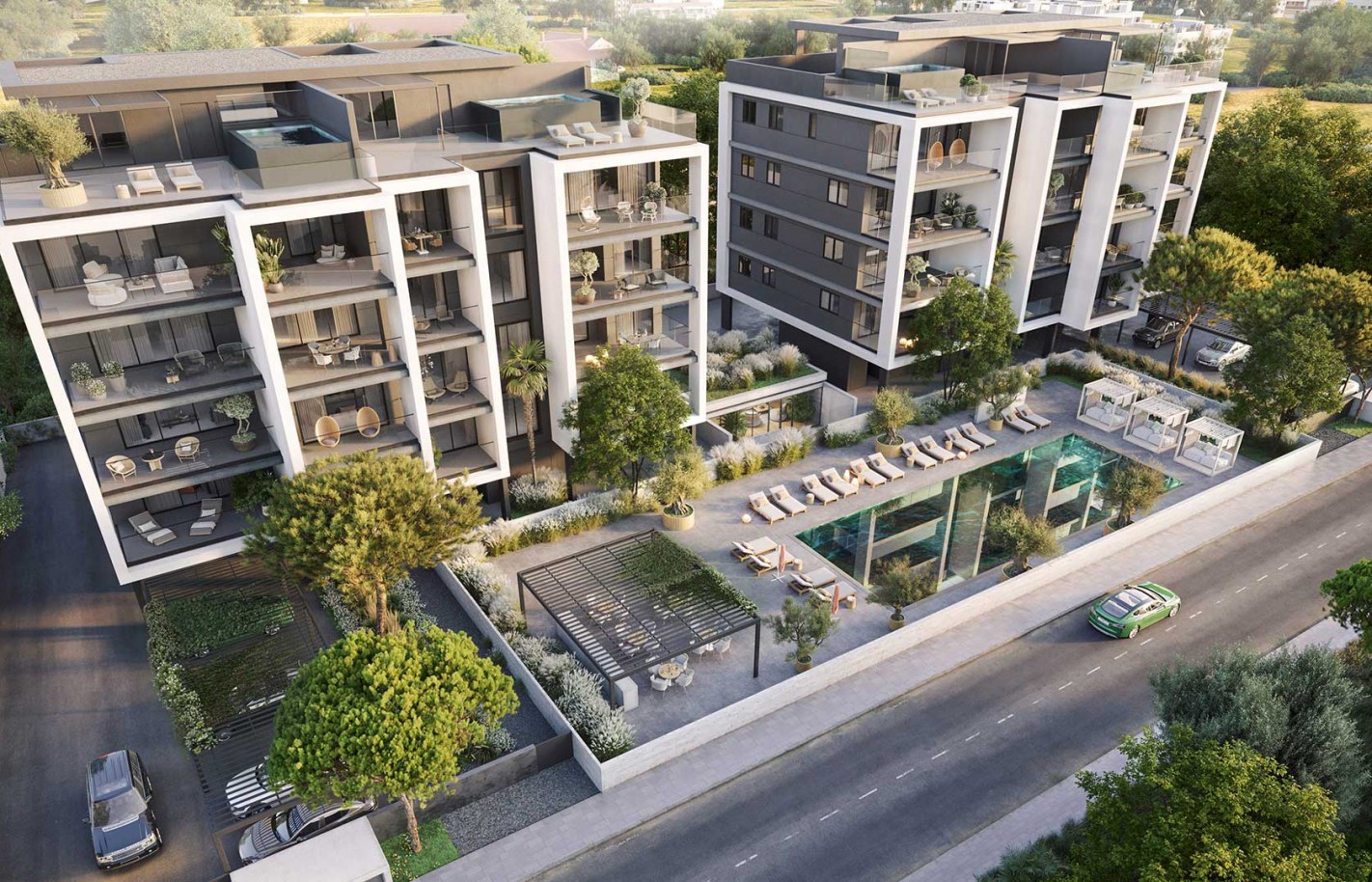 Односпальные апартаменты в Лимассоле, Potamos Germasogeia - фото 11