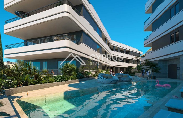 Односпальные апартаменты в Лимассоле, Agios Tychonas