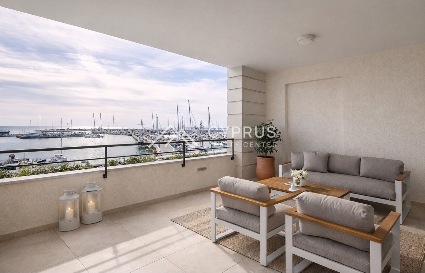 Апартаменты с 2 спальнями в Лимассоле, Limassol Marina - фото 17