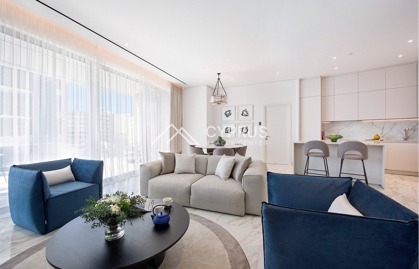 Apartment in Limassol with 3 bedrooms, Neapolis - фото 10