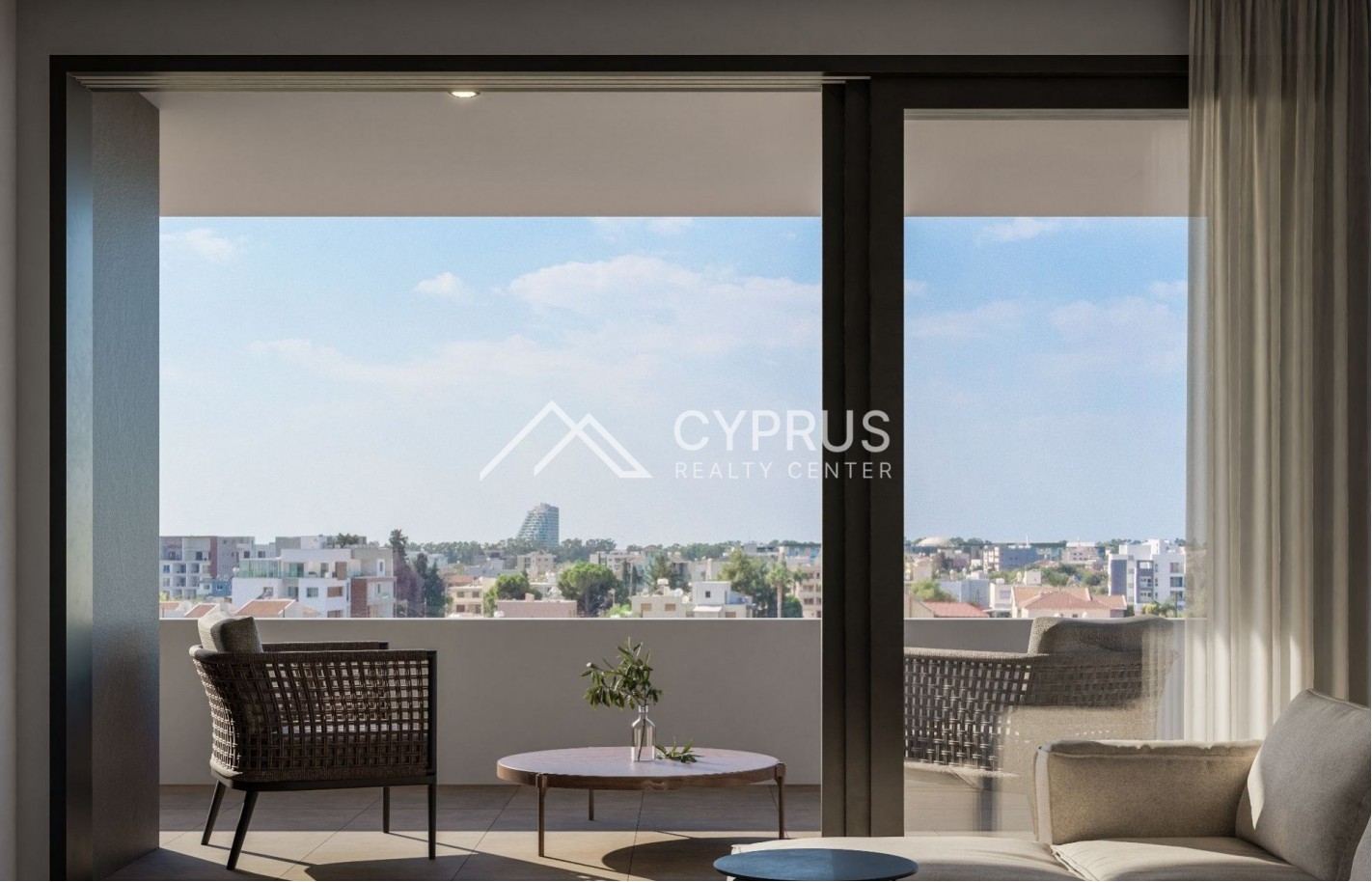 Односпальные апартаменты в Лимассоле, Zakaki - фото 1