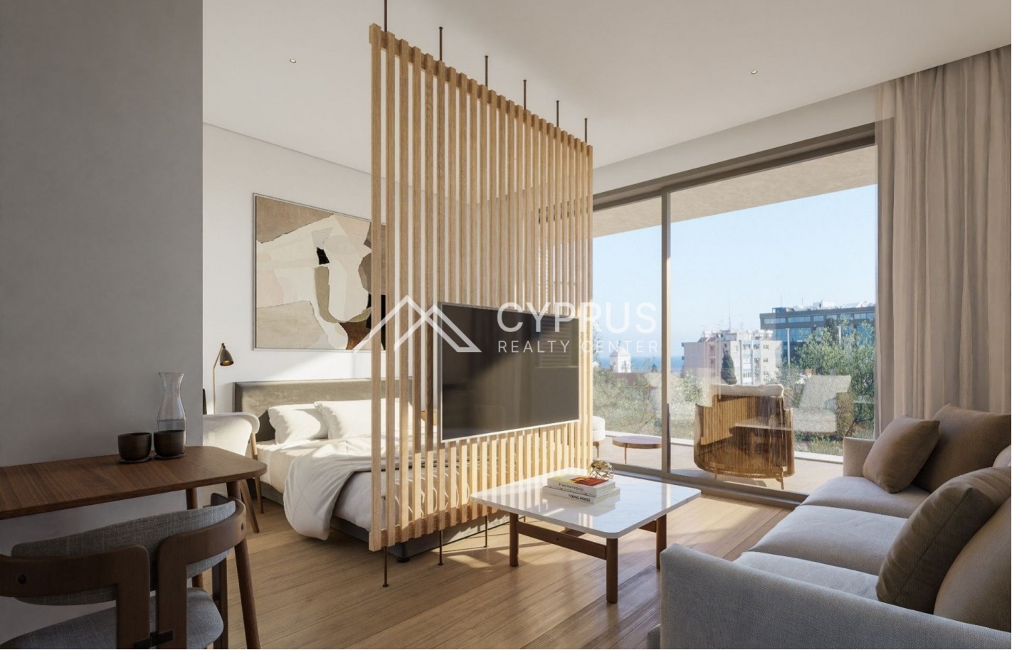 Односпальные апартаменты в Лимассоле, City Center - фото 3