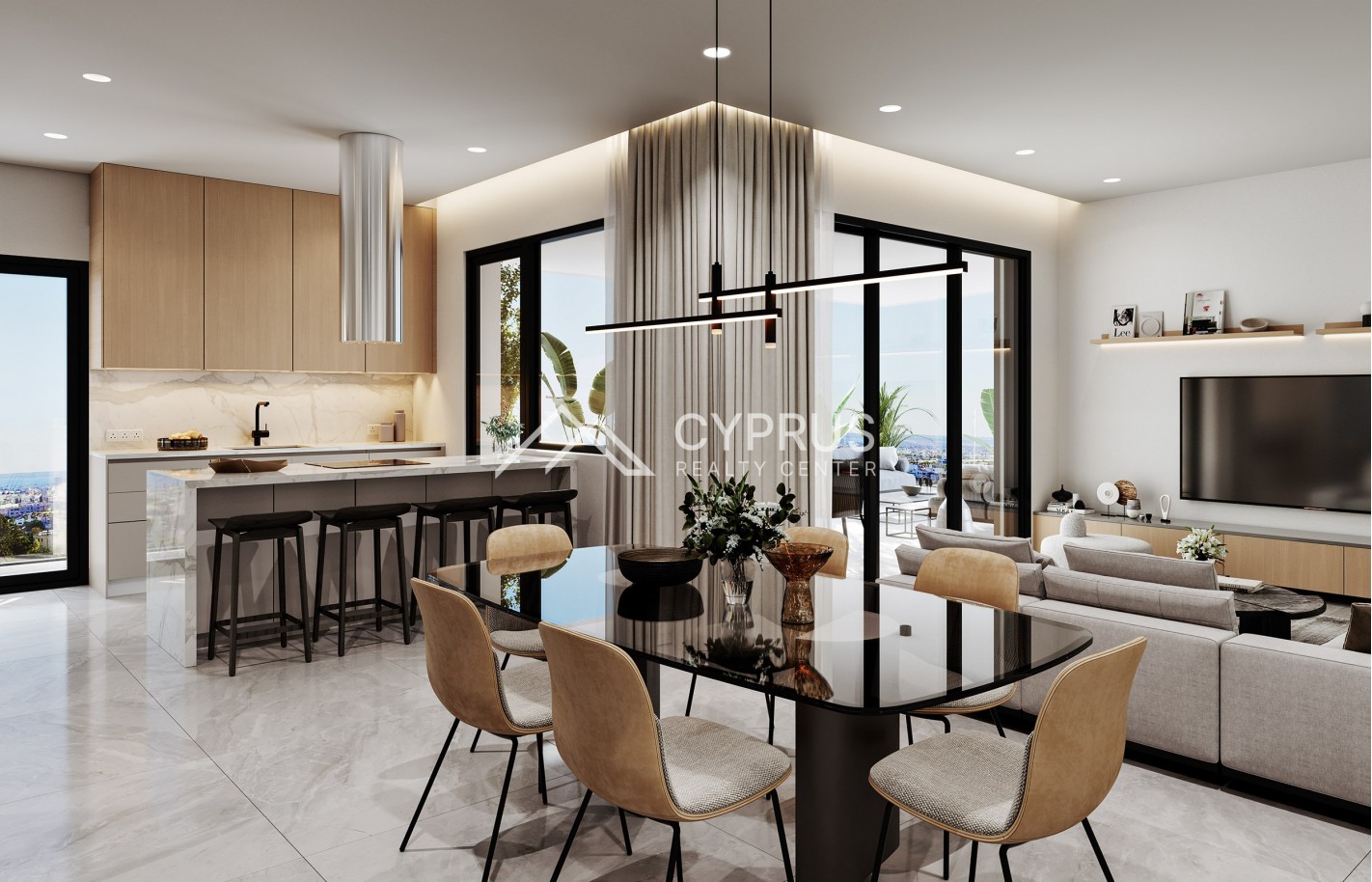 Apartment in Limassol with 4 bedrooms, Agios Athanasios