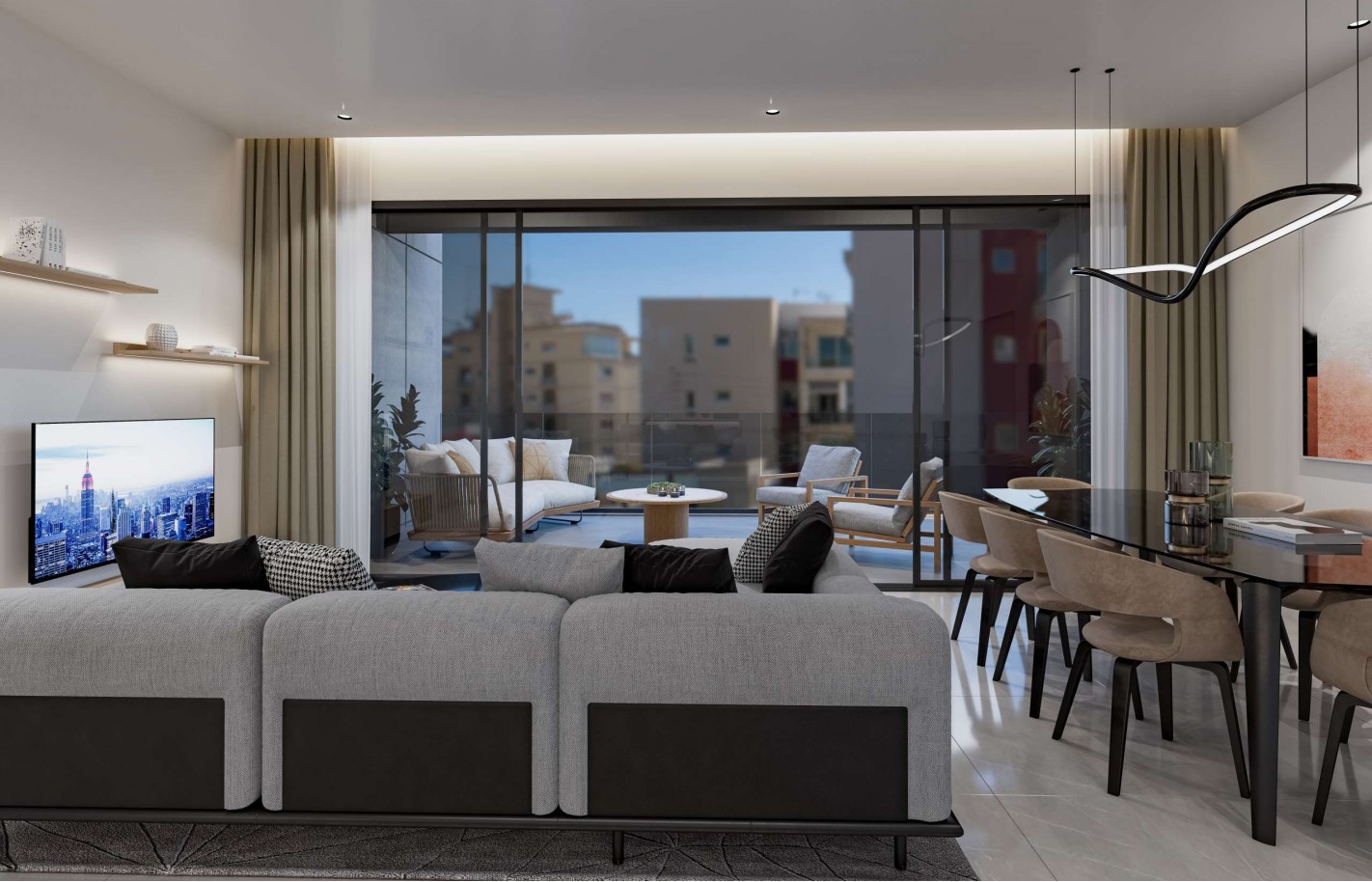 Двуспальные апартаменты в Лимассоле, Mesa Gitonia - фото 12