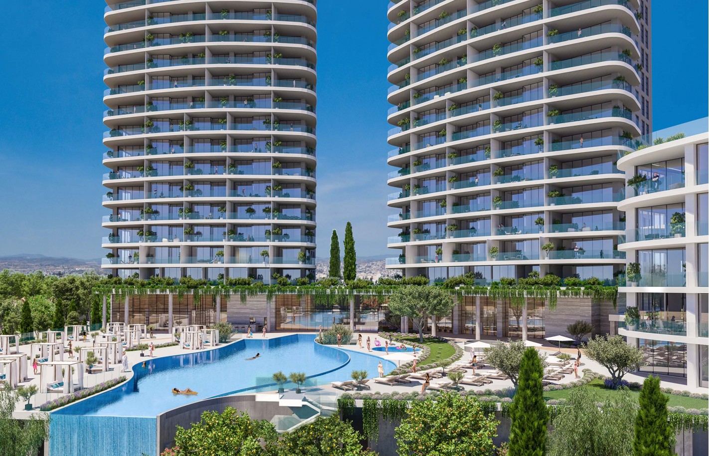 Односпальные апартаменты в Лимассоле, Limassol - фото 17