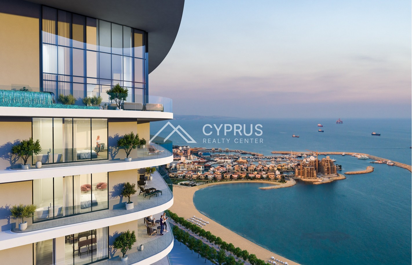 Two bedroom apartments in Limassol, Limassol