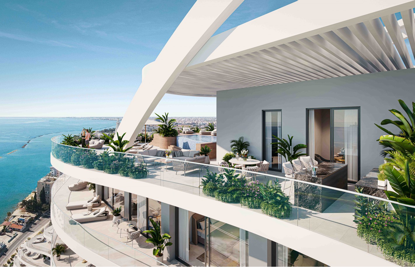 Двуспальные апартаменты в Лимассоле, Potamos Germasogeia - фото 13