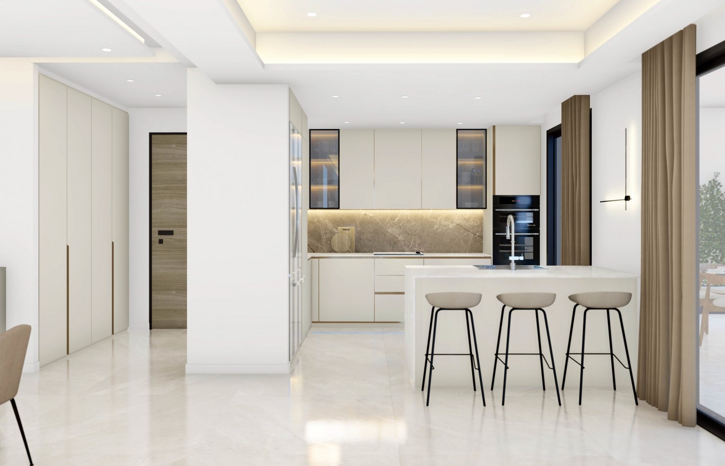 Односпальные апартаменты в Лимассоле, Linopetra - фото 16