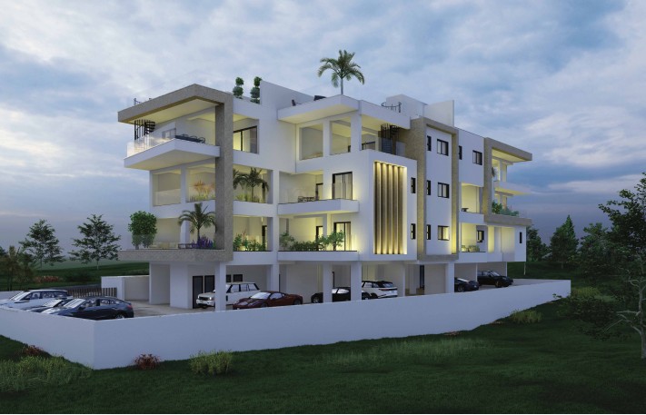 Односпальные апартаменты в Лимассоле, Panthea