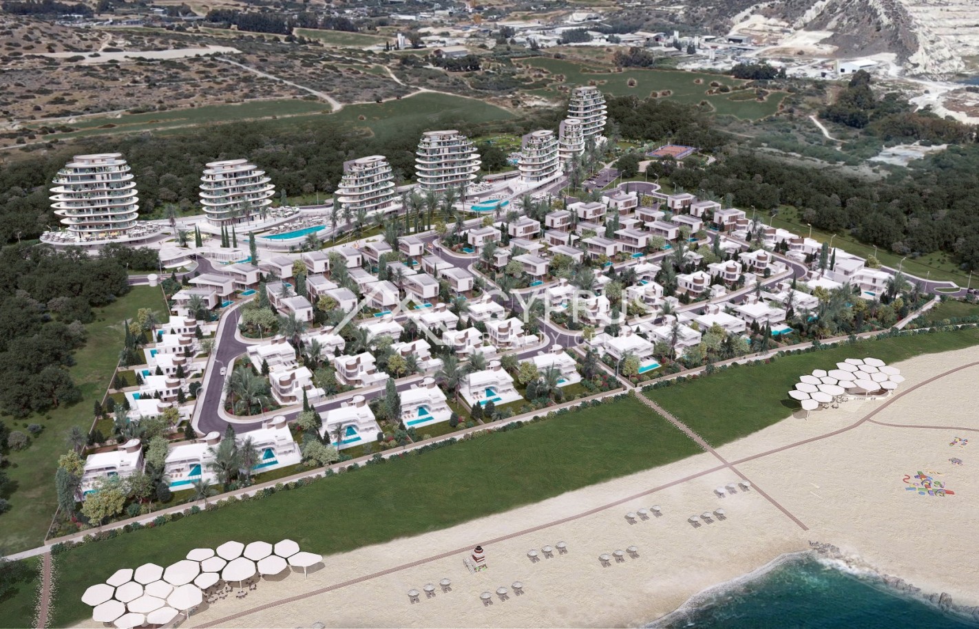 Роскошные односпальные апартаменты в Лимассоле, Pyrgos - фото 2