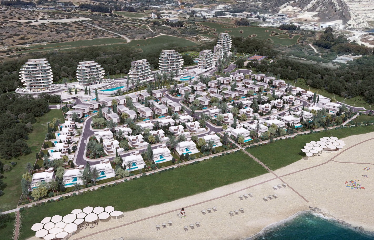 Роскошные двуспальные апартаменты в Лимассоле, Pyrgos