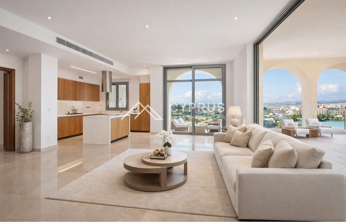 Апартаменты с 4 спальнями в Лимассоле, Limassol Marina