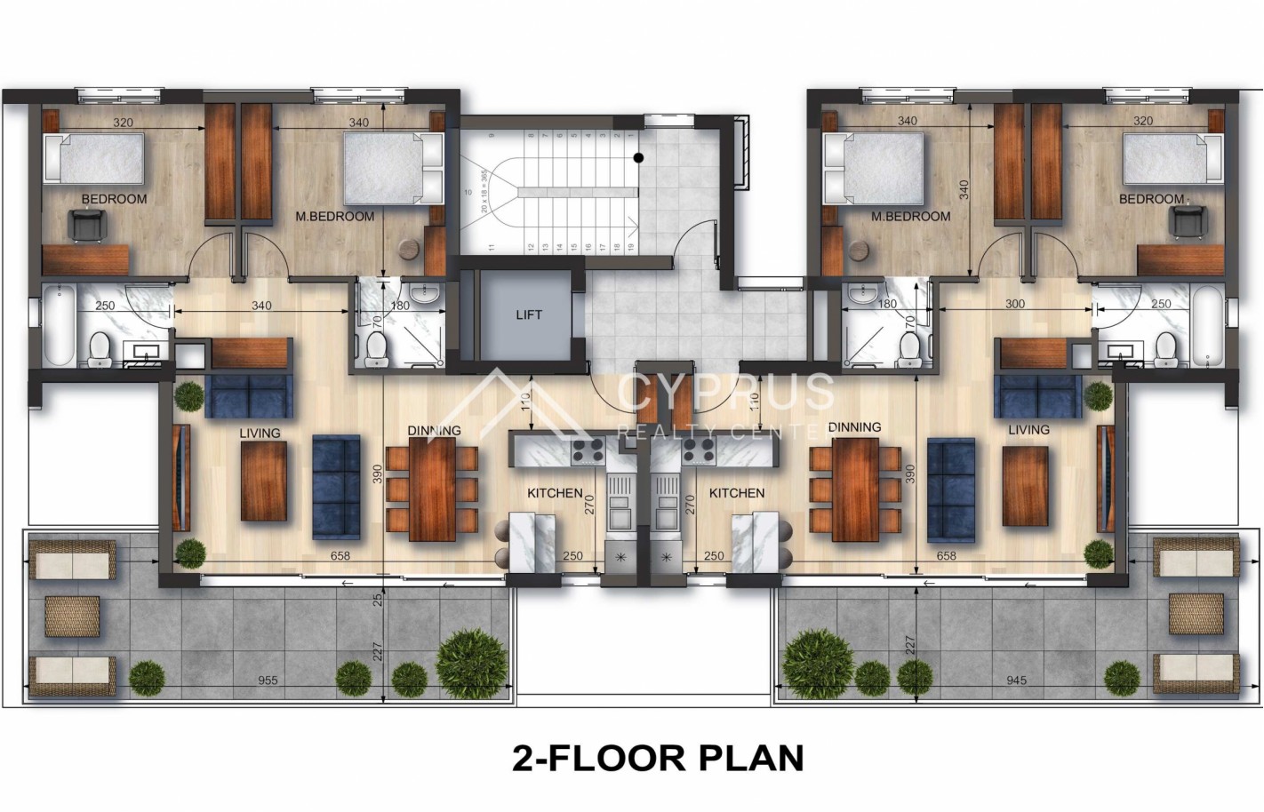 Two bedroom apartment in Limassol, Agios Athanasios - фото 16