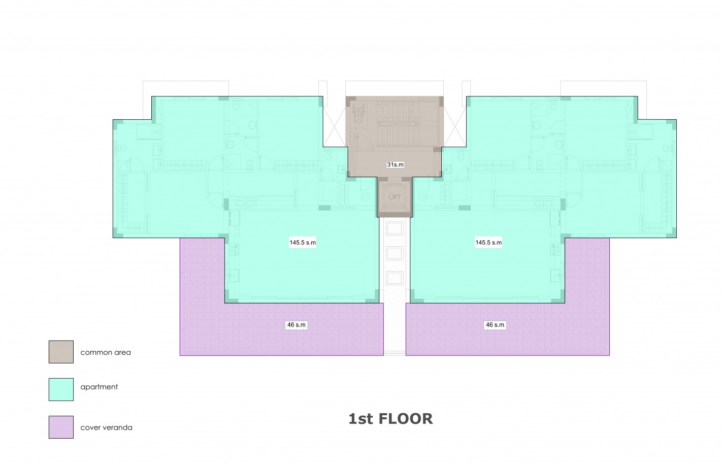 Трехспальные апартаменты в Лимассоле, Potamos Germasogeia - фото 20