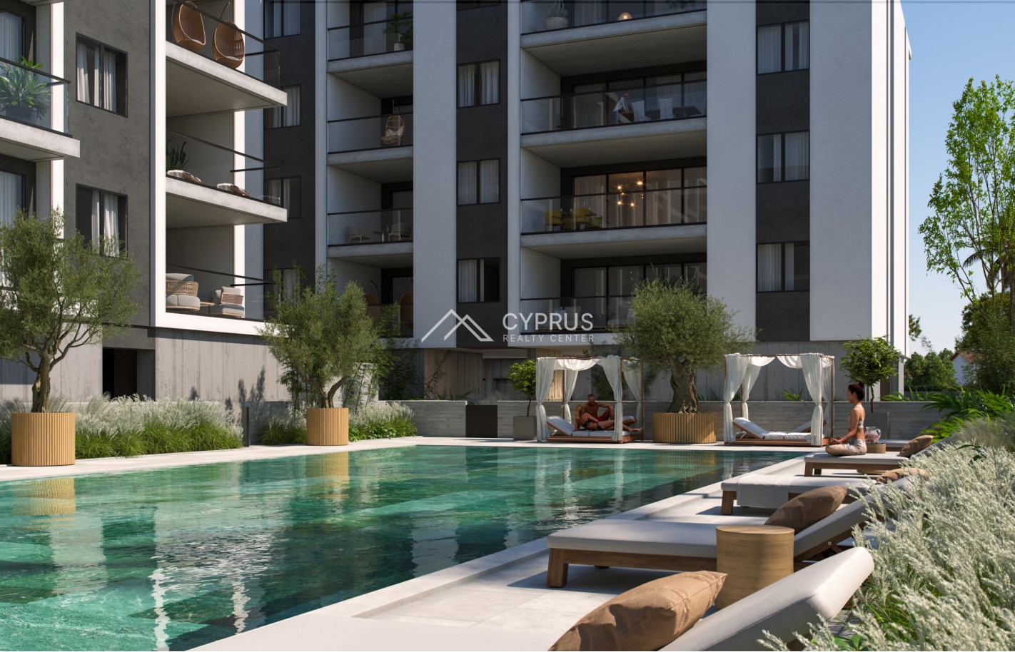 Односпальные апартаменты в Лимассоле, Zakaki - фото 4